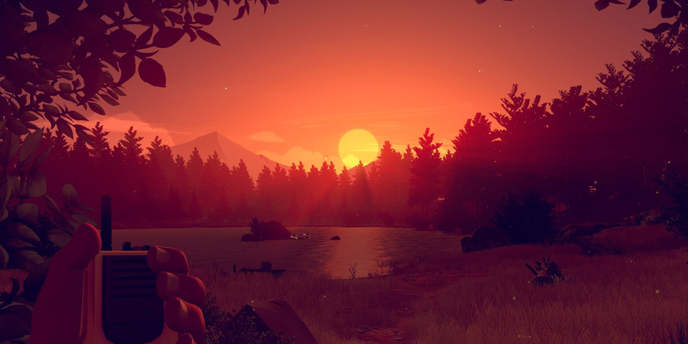 Firewatch gameplay screenshot