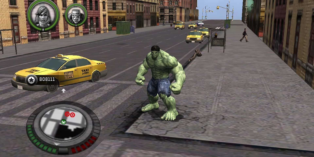 The Incredible Hulk Ultimate Destruction gameplay
